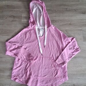 Koolaburra by UGG Heathered Pink Hooded Top~ Size XS